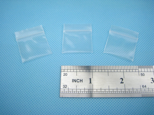 2500 PCS Small Ziplock Bags Mini Clear Packaging Zipper Pouches 1 x 1.2 Inches (2.5 x 3cm) to 1.5 x 2.4 Inches (4 x 6cm)