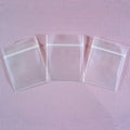 2500 PCS Small Ziplock Bags Mini Clear Packaging Zipper Pouches 1 x 1.2 Inches (2.5 x 3cm) to 1.5 x 2.4 Inches (4 x 6cm)