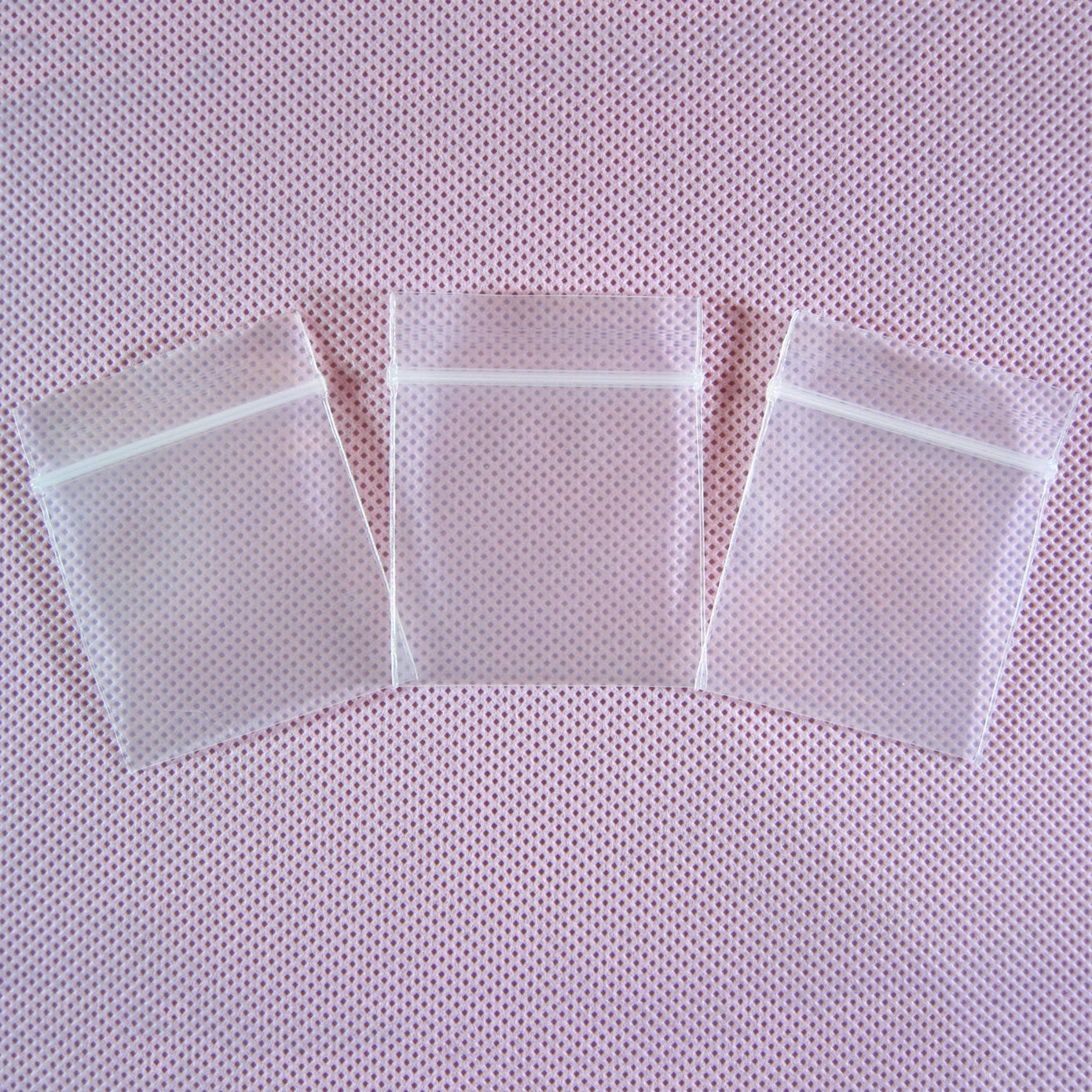 2500 PCS Small Ziplock Bags Mini Clear Packaging Zipper Pouches 1 x 1.2 Inches (2.5 x 3cm) to 1.5 x 2.4 Inches (4 x 6cm)